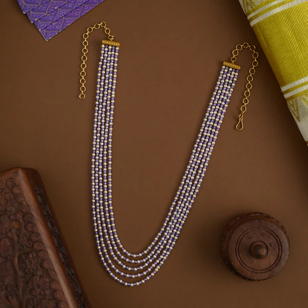 Layered Agate Beaded Haram